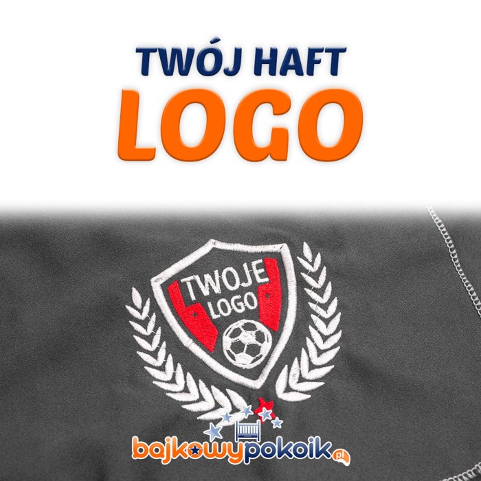 Haft TWOJE LOGO na produkcie