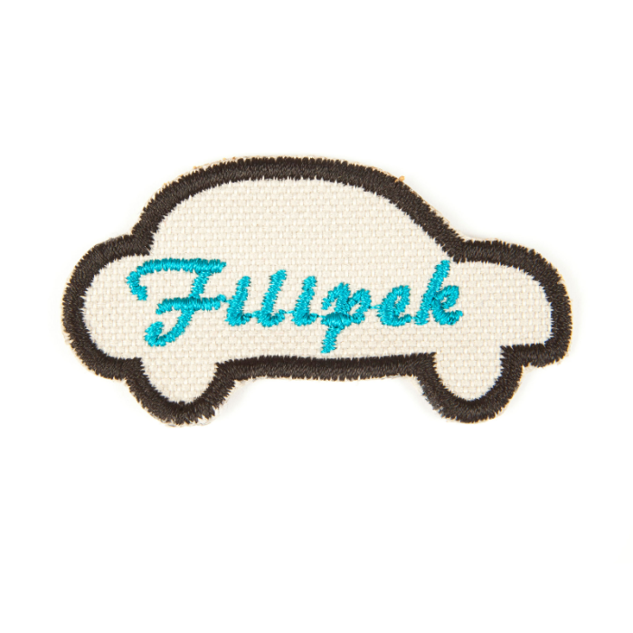 NASZYWKA naprasowanka imię autko