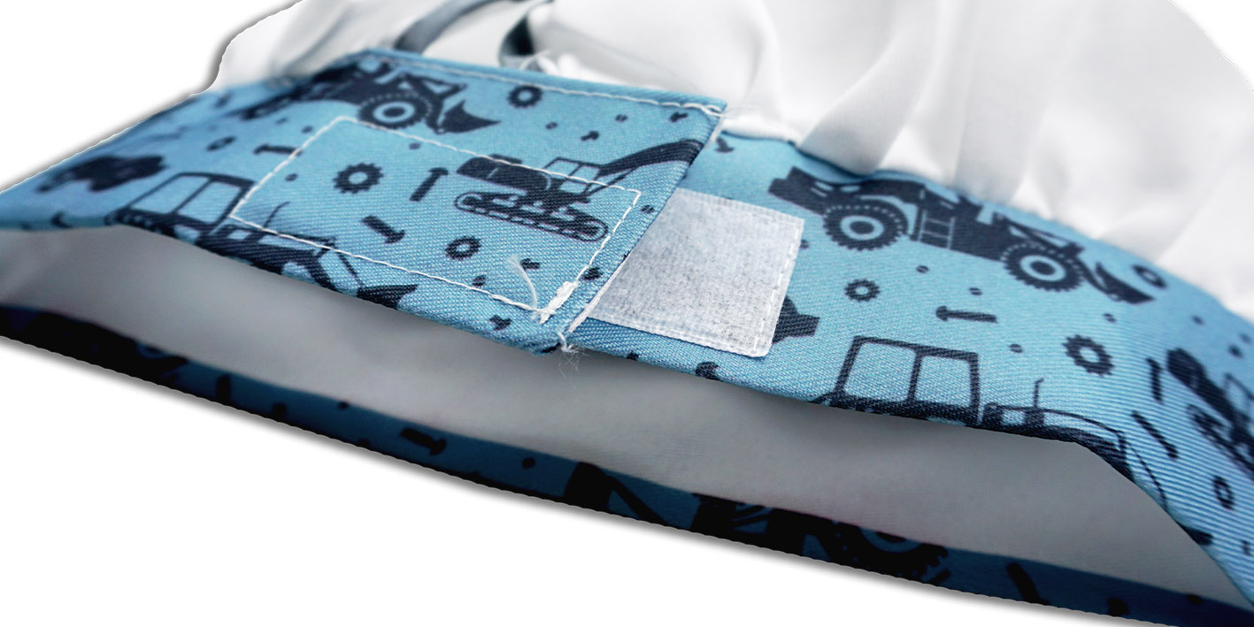 Fartuszek z czapką Traktor Zielony - czapeczka