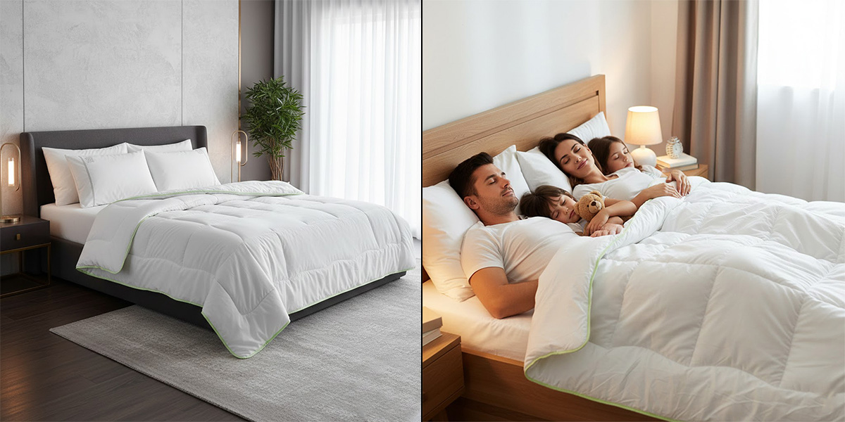 Kołdra bambusowa antyalergiczna dla całej rodziny