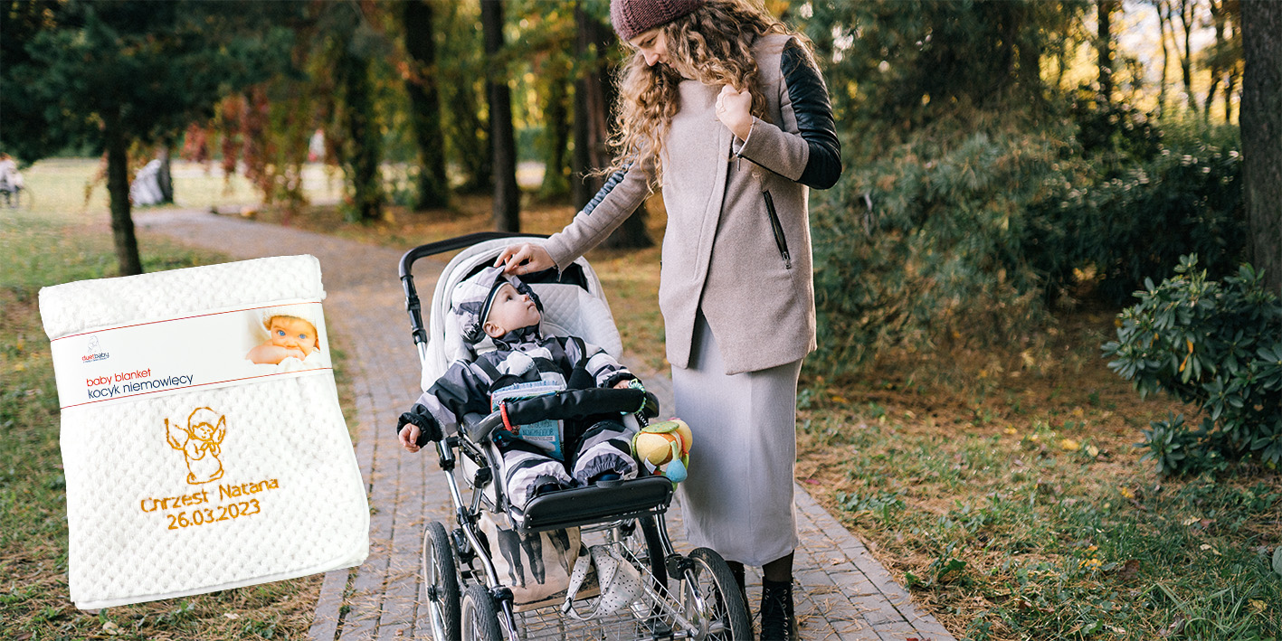 Kocyk do chrztu Velur Tłoczony 80x90 cm BIAŁY