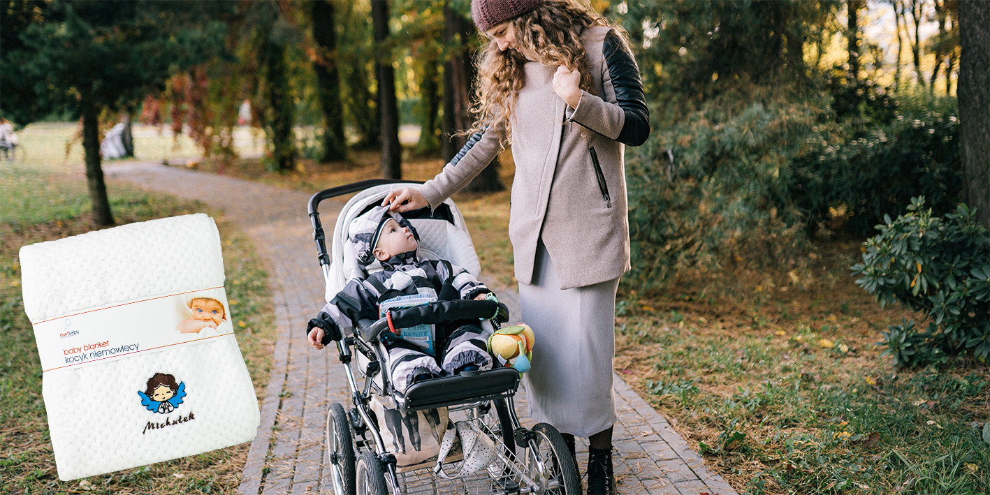 Kocyk do chrztu Velur Tłoczony 80x90 cm BIAŁY