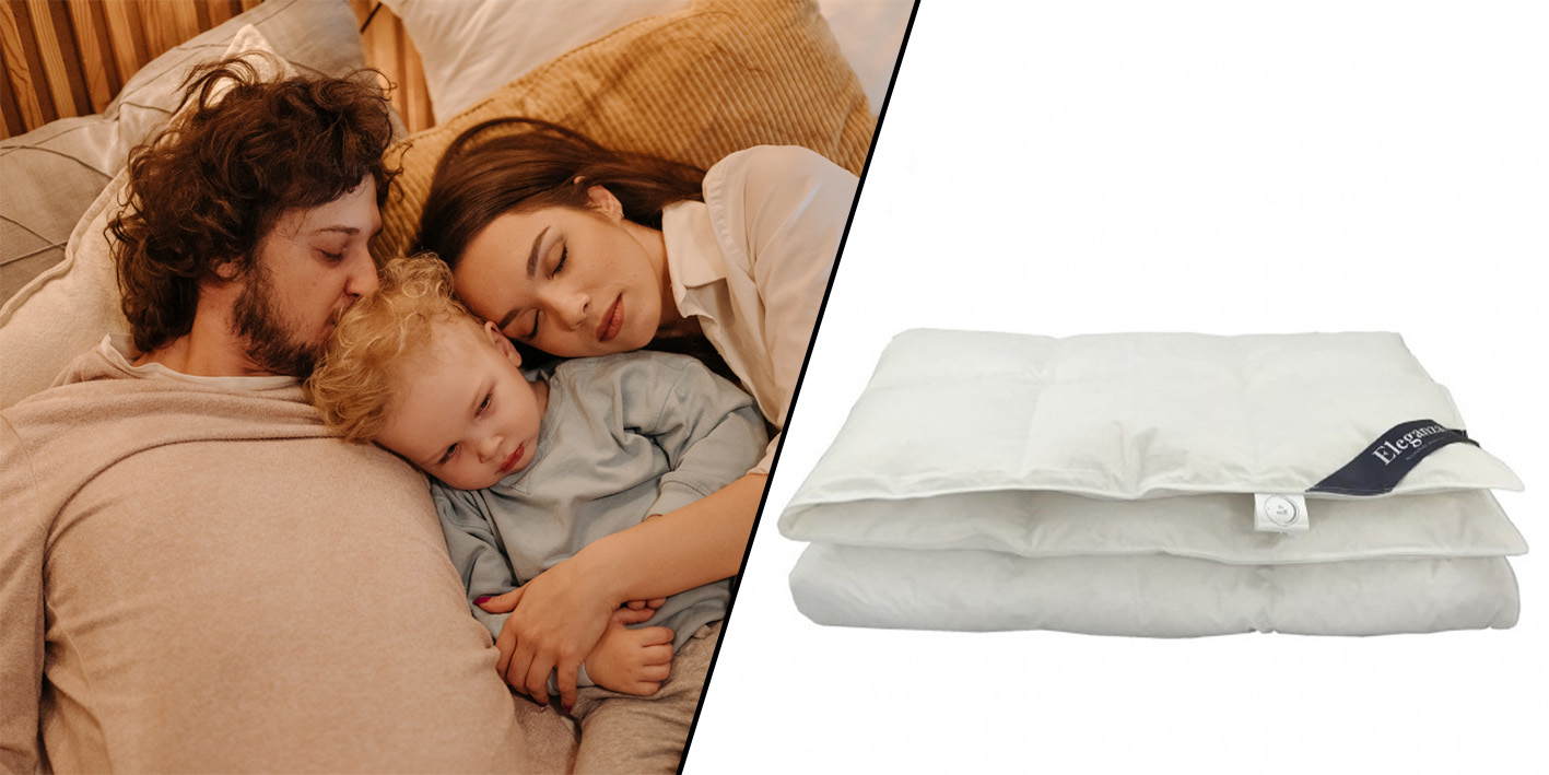 Kołdra puchowa polska eleganza