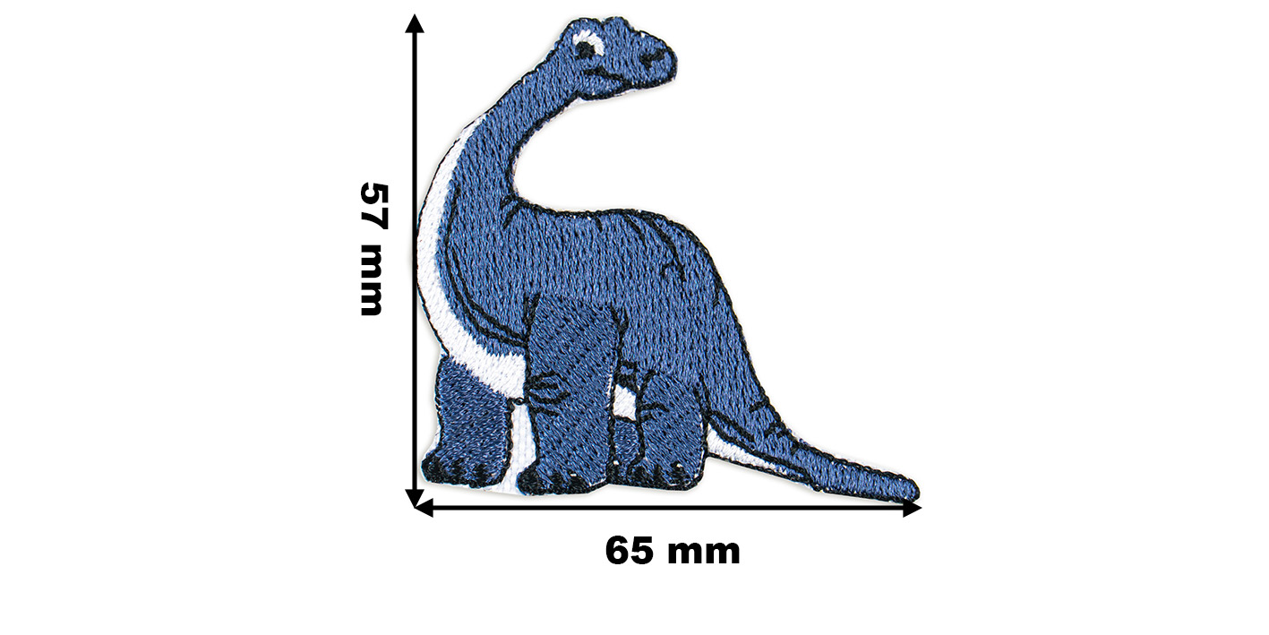 NASZYWKA naprasowanka Dinozaur Gustaw