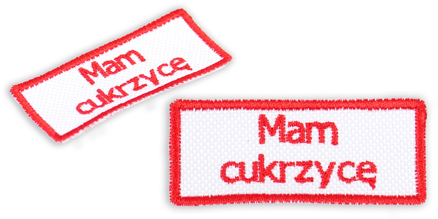 Naszywka mam cukrzycę