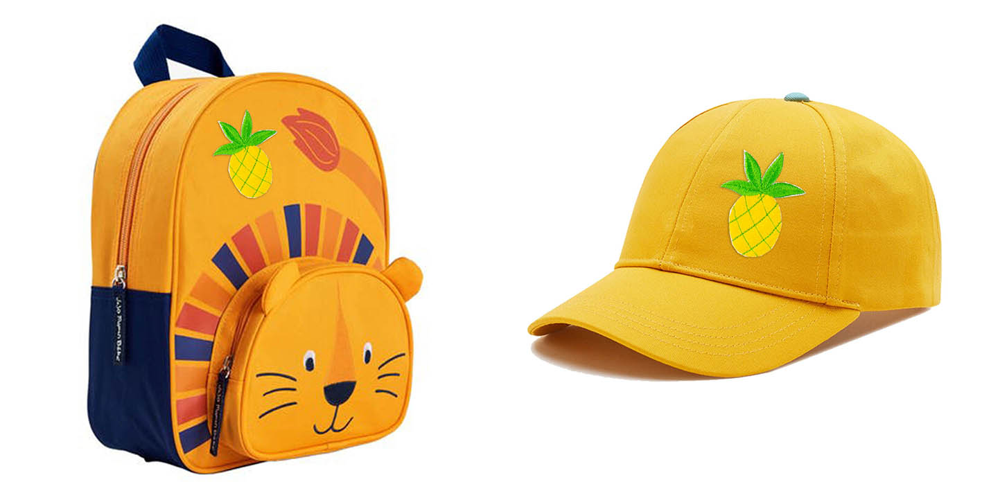 NASZYWKA naprasowanka ananas