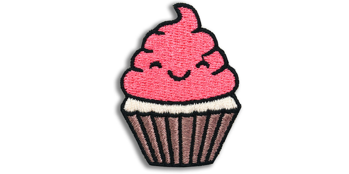 naszywka naprasowanka smakołyki wesoła babeczka cupcake 