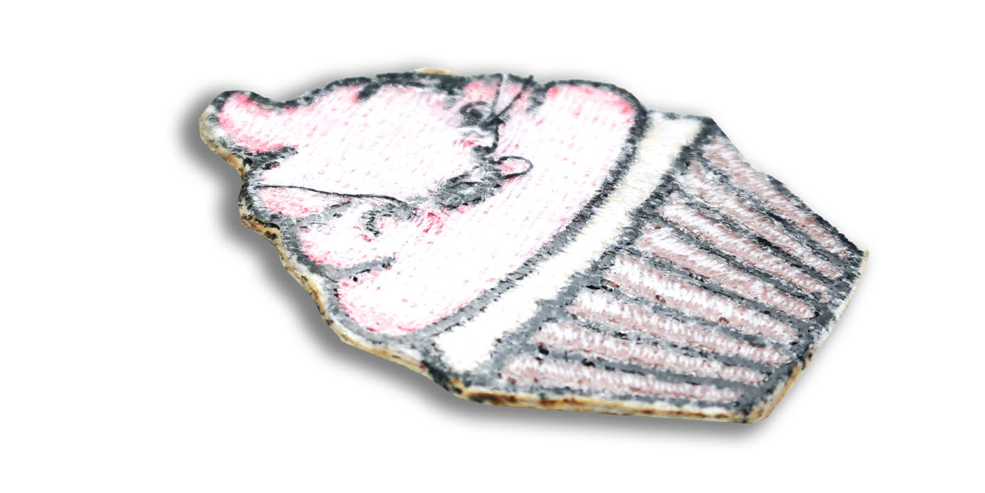 naszywka naprasowanka smakołyki wesoła babeczka cupcake