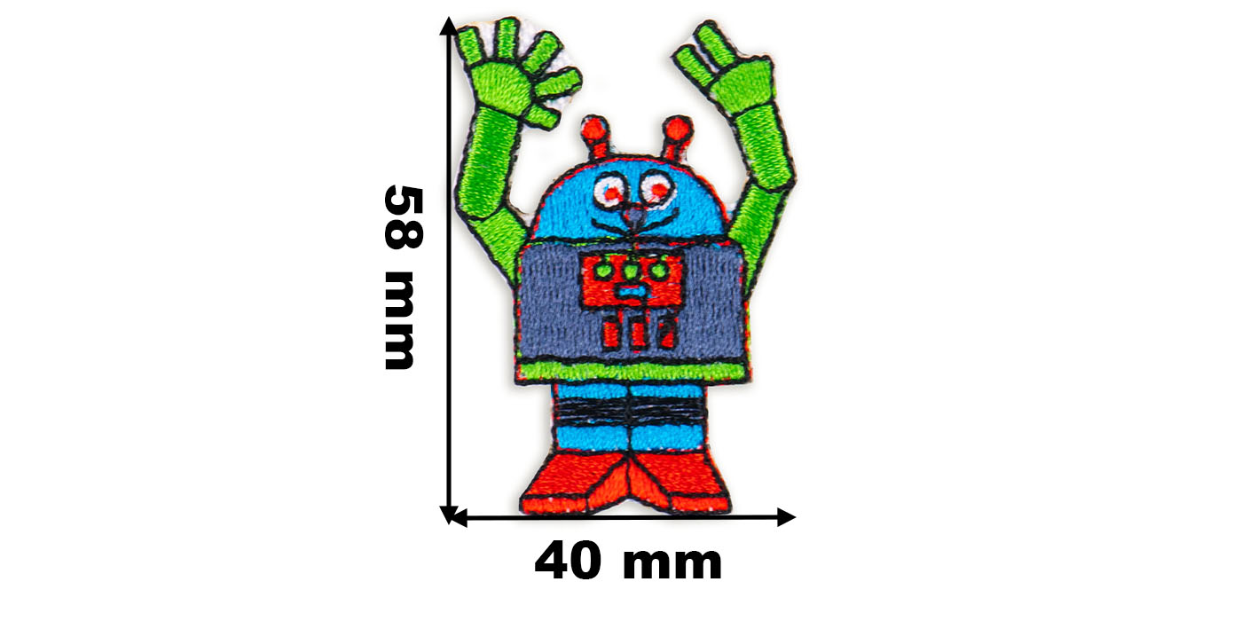 NASZYWKA naprasowanka robot robo