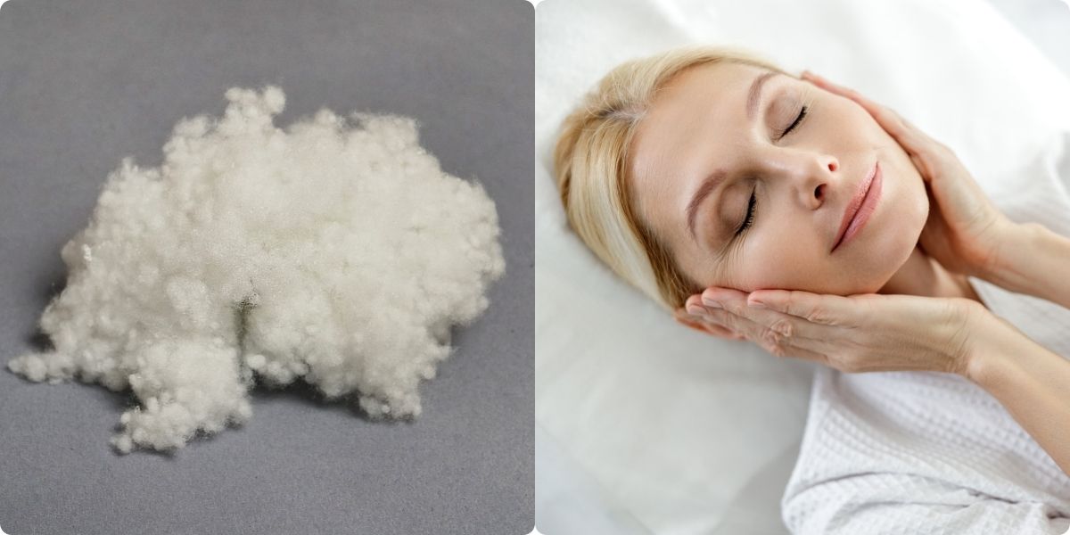 poduszka 100% bawełna cottonella 70x80 cm antyalergiczna z zamkiem certyfikat oeko tex standard wypełnienie włokna hcs