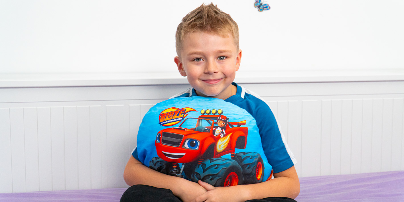 Poduszka dekoracyjna blaze i megamaszyny 5902689452833