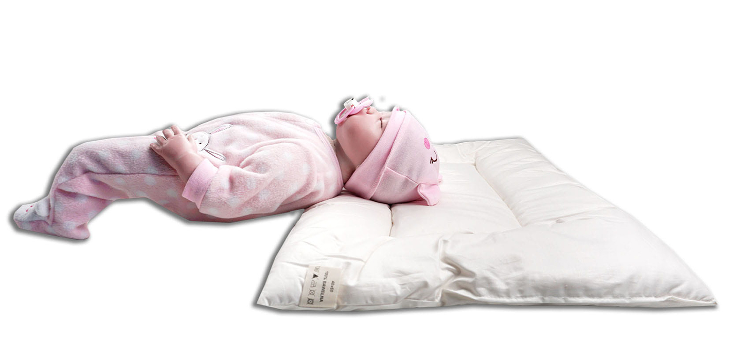 Poduszka 100% bawełna wypełnienie i poszycie ecotton Poldaun