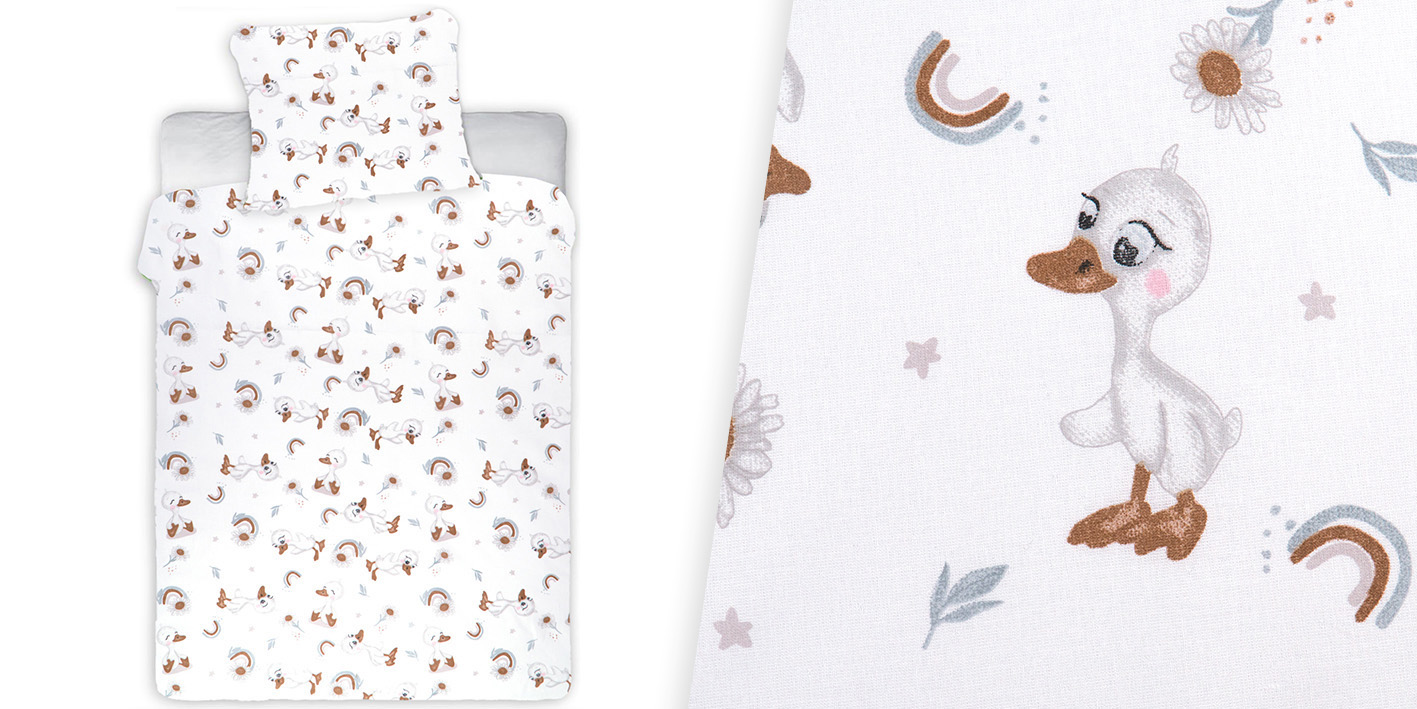 Pościel 100x160 cm 100% bawełna gąski