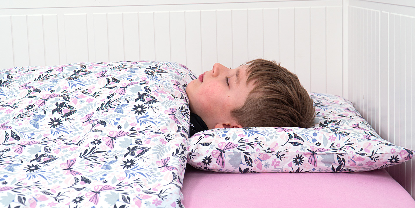 Pościel 100x160 cm 100% bawełna motylki