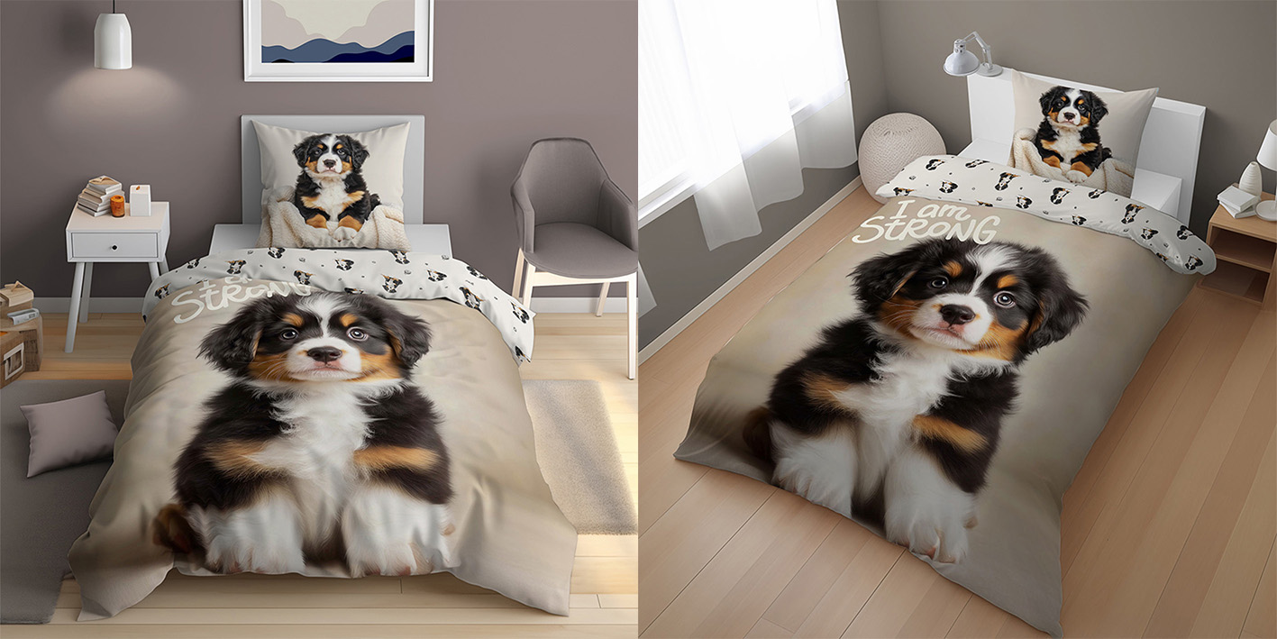 Pościel 160x200 Berneńczyk