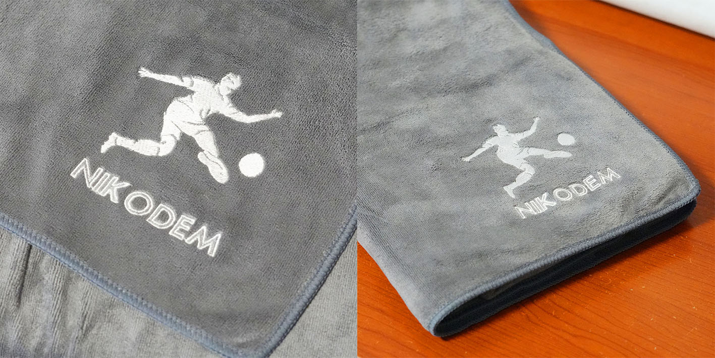 Ręcznik szybkoschnący dla piłkarza