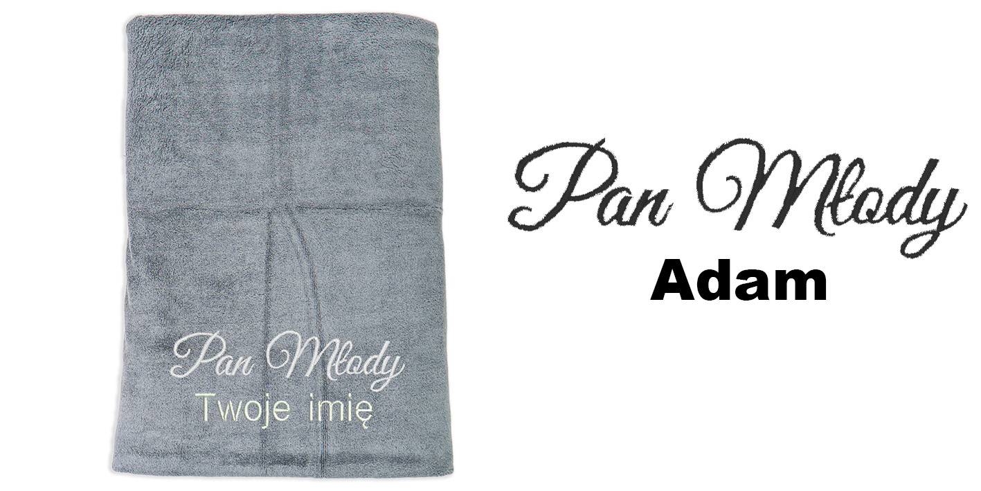 ręcznik szybkoschnący z mikrofibry na dla pana młodego