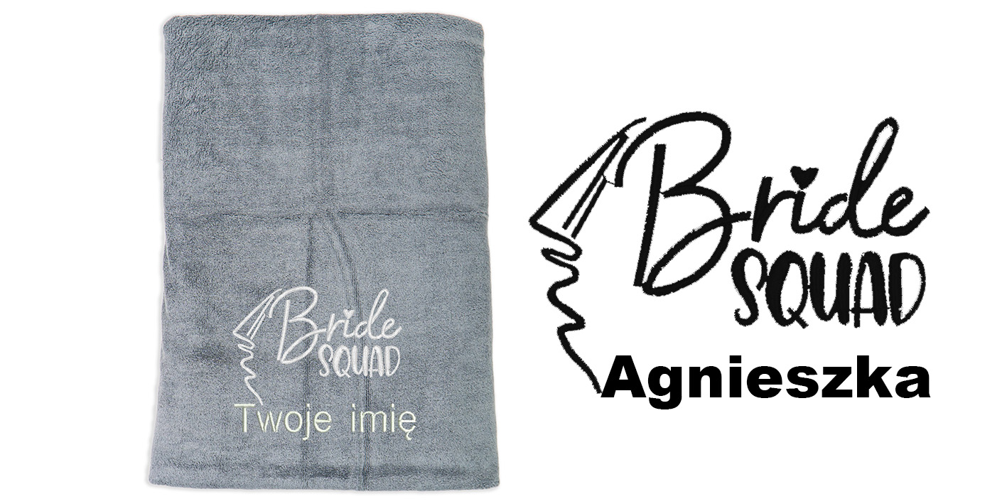 ręcznik szybkoschnący z mikrofibry na wieczór panienski