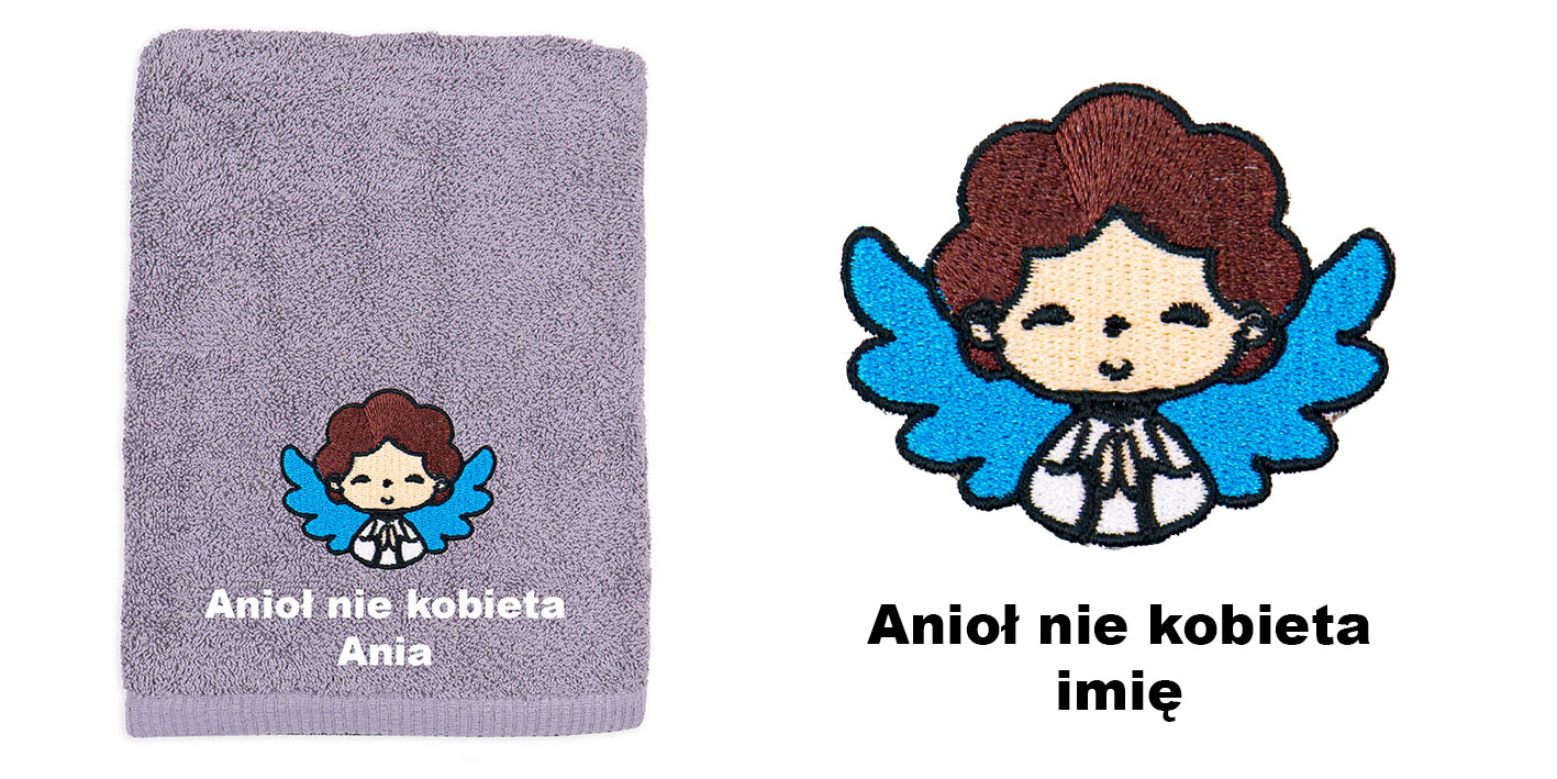 ręcznik bawełniany na dzień kobiet