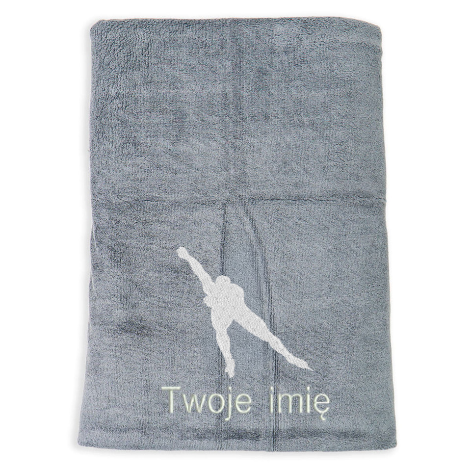 ręcznik szybkoschnący z mikrofibry dla łyżwiarza