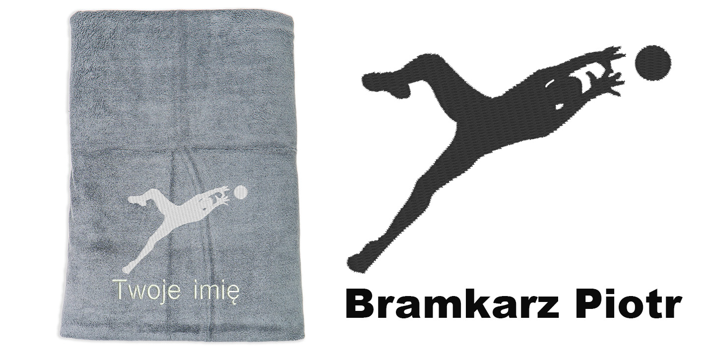 ręcznik szybkoschnący z mikrofibry dla bramkarza