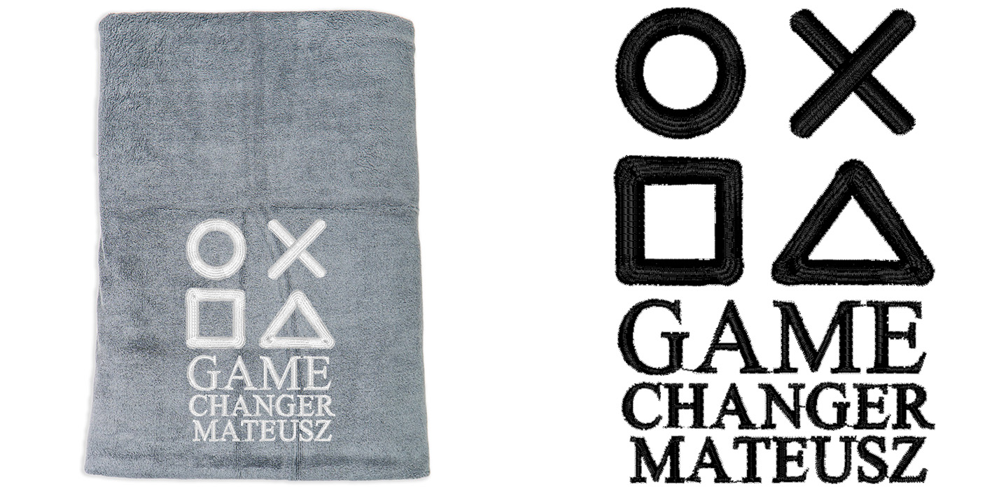 ręcznik szybkoschnący z mikrofibry dla gracza