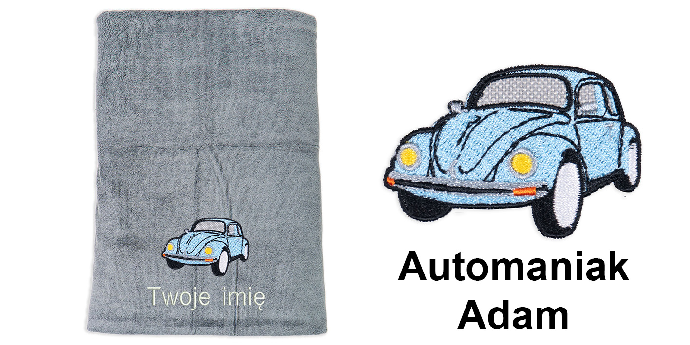 Ręcznik szybkoschnący dla fana samochodów