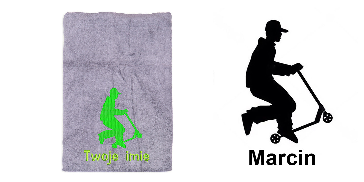 Ręcznik szybkoschnący dla hulajnogi