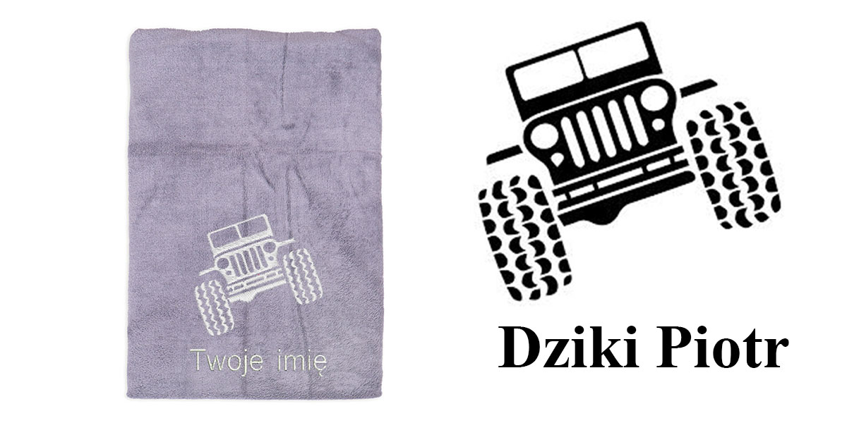 ręcznik szybkoschnący z mikrofibry dla fana offroad