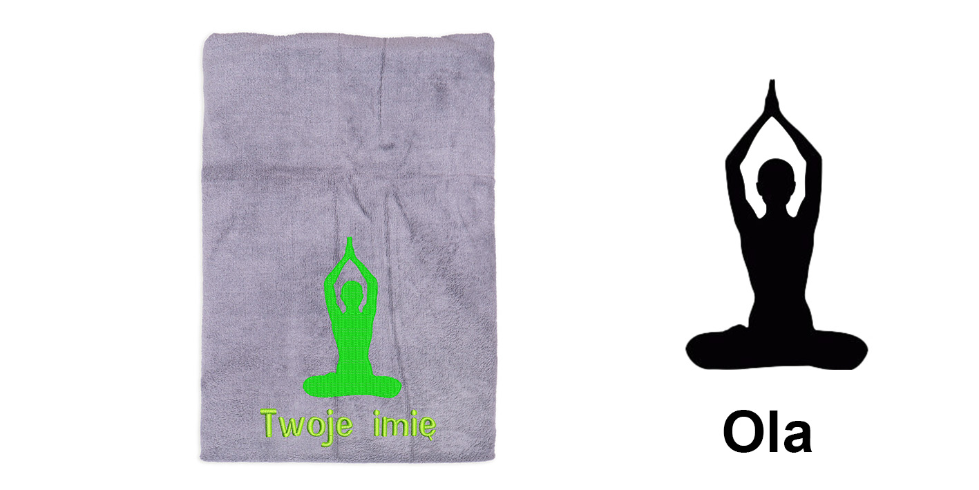 Ręcznik szybkoschnący dla fana jogi