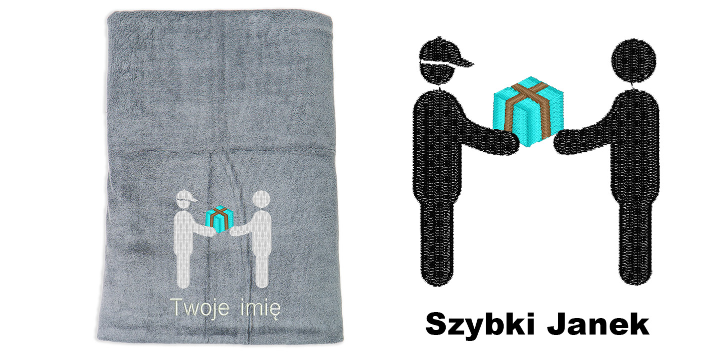 ręcznik szybkoschnący z mikrofibry dla kuriera