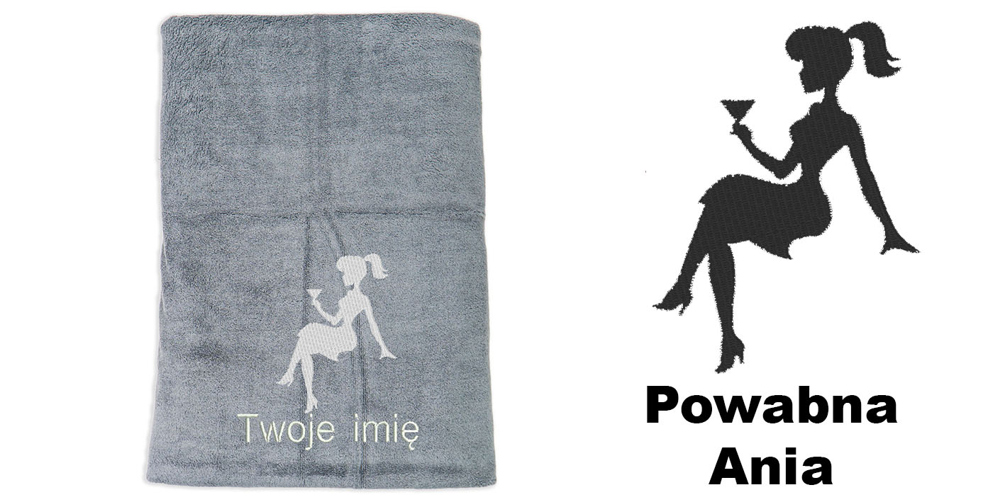 ręcznik szybkoschnący z mikrofibry dla damy