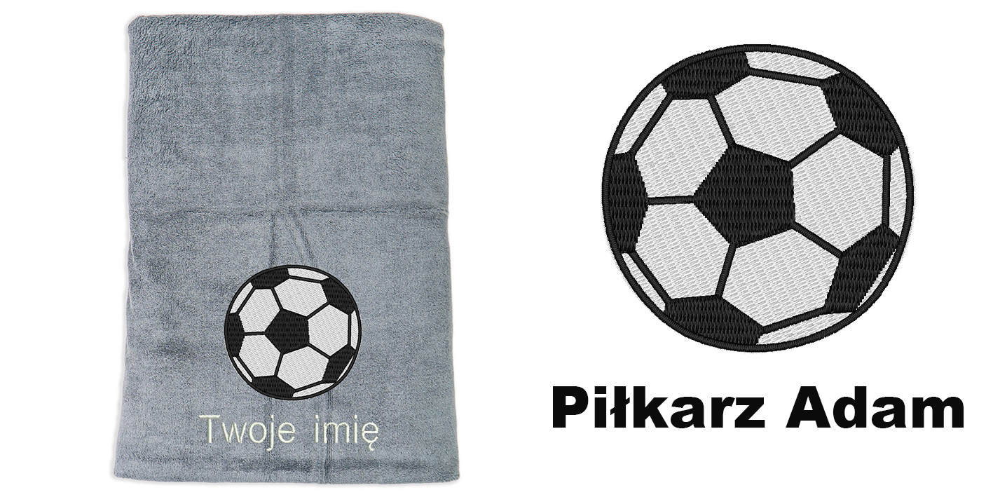 ręcznik szybkoschnący z mikrofibry dla piłkarza