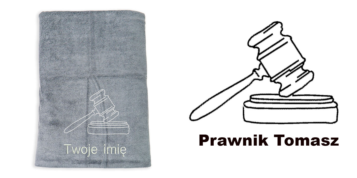 ręcznik szybkoschnący z mikrofibry dla prawnika