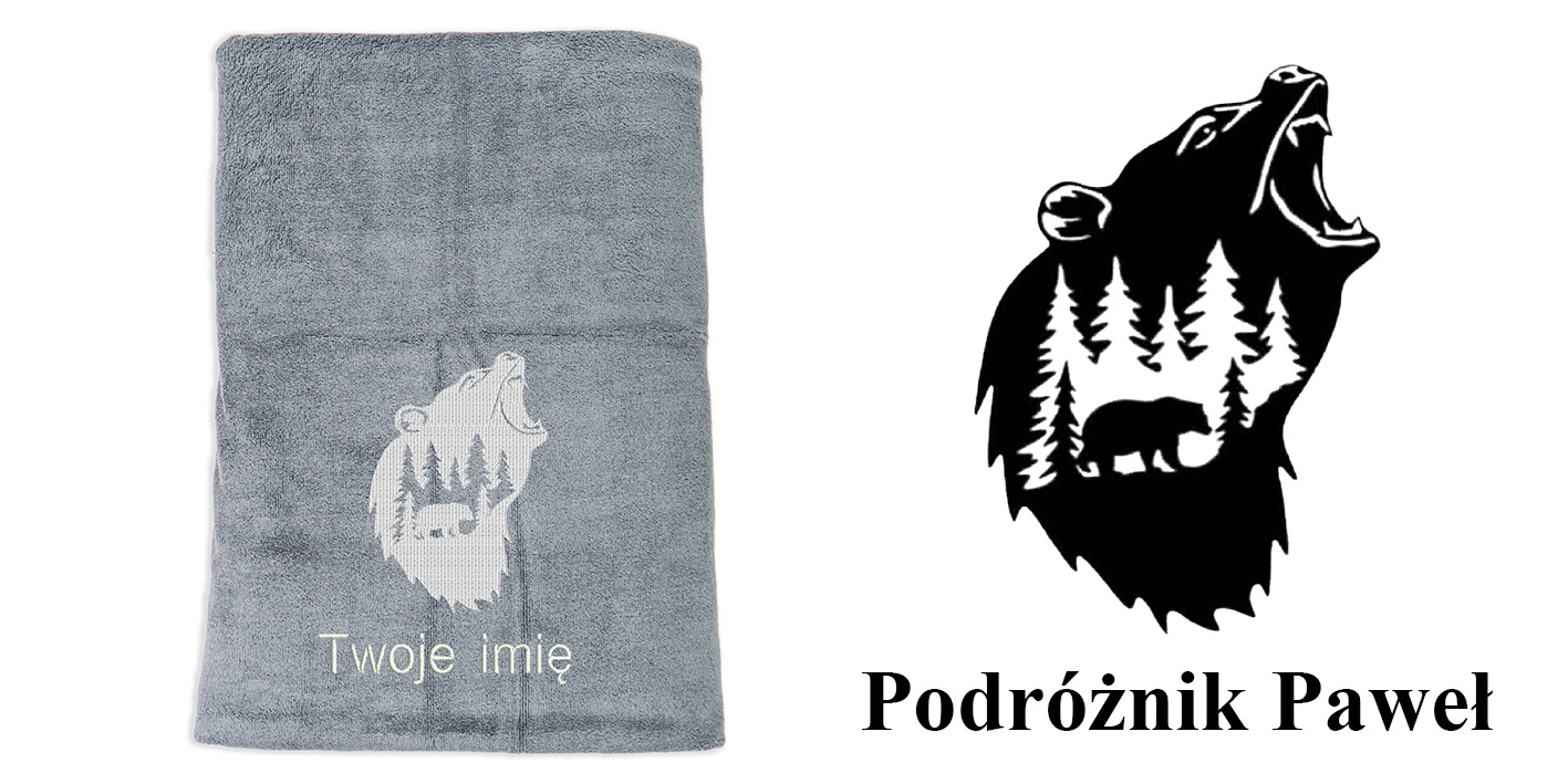 ręcznik szybkoschnący z mikrofibry dla miłośnika przyrody