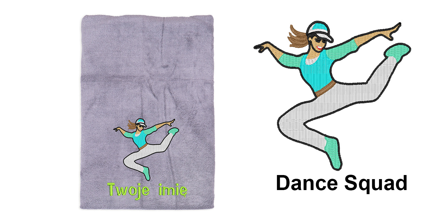 Ręcznik szybkoschnący dla tancerki