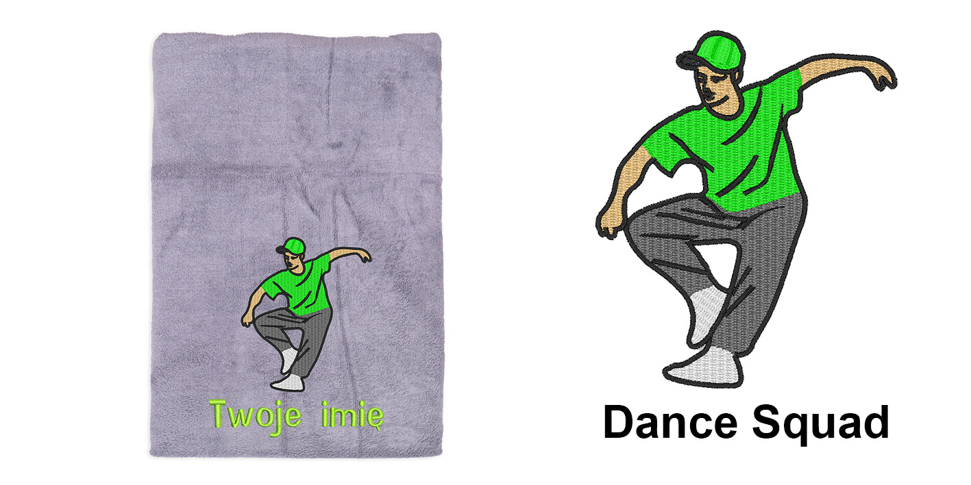 Ręcznik szybkoschnący dla tancerza