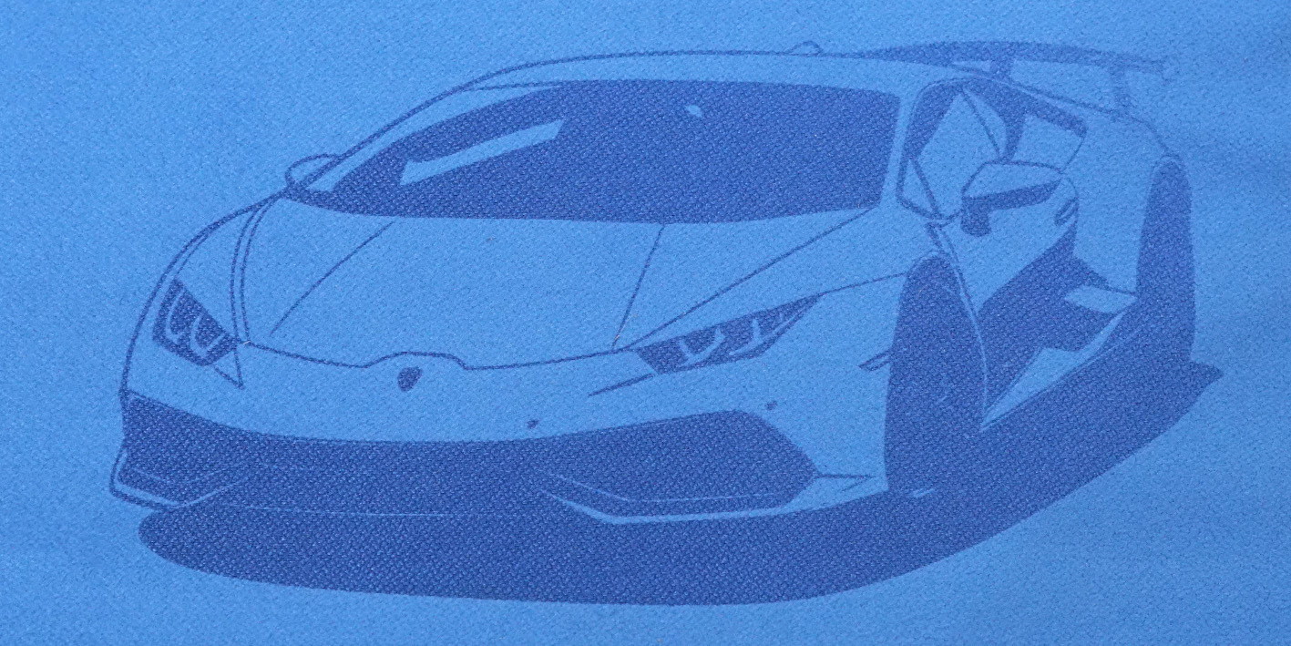 Ręcznik z grawerem Lamborghini