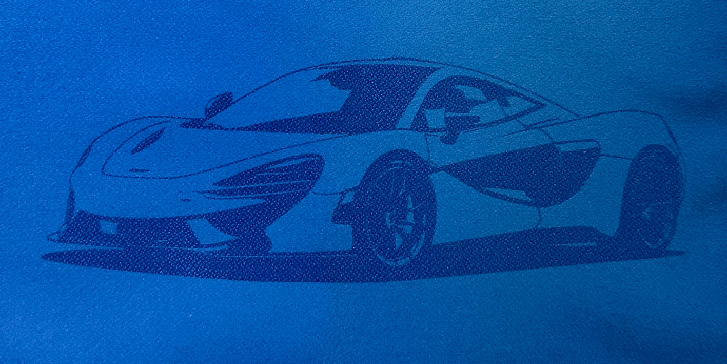 Ręcznik z grawerem McLaren