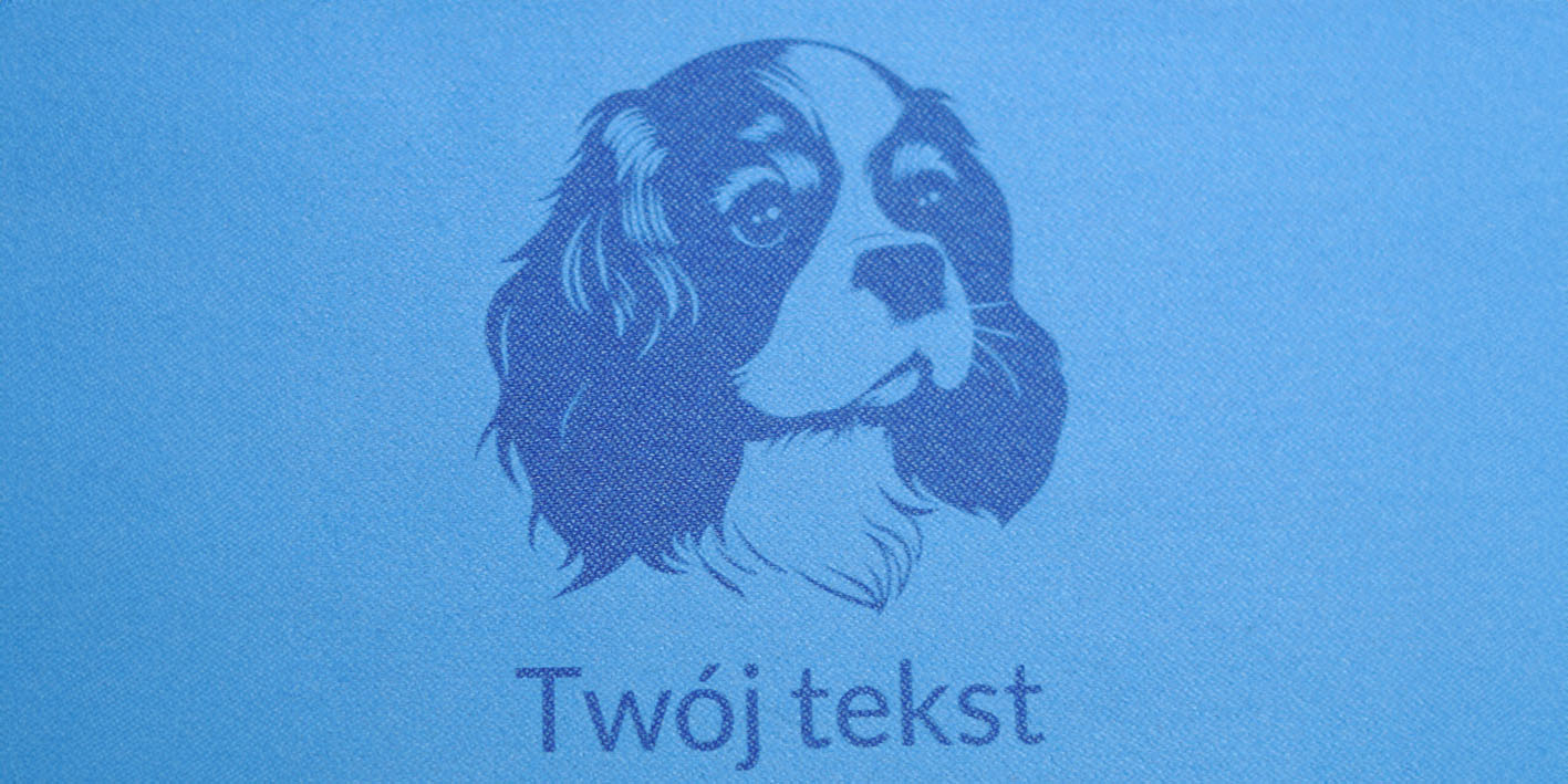 Ręcznik z grawerem cavalier