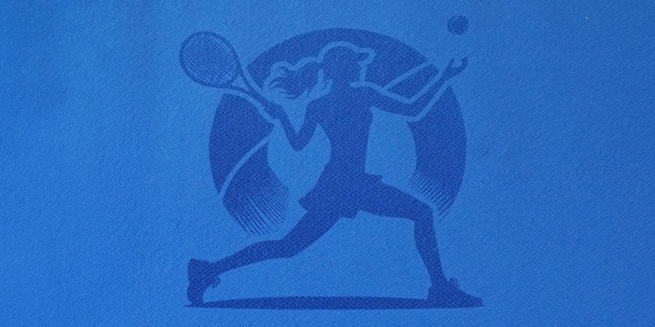 Ręcznik z grawerem tenis