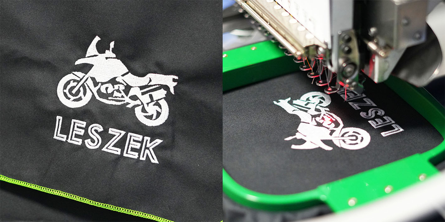 Ręcznik z haftem motocyklowym - GS