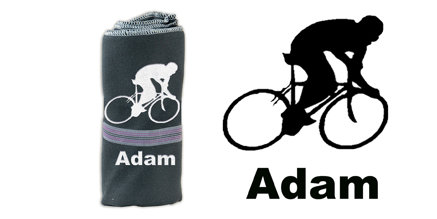 Ręcznik 72x130 prezent dla kolarza