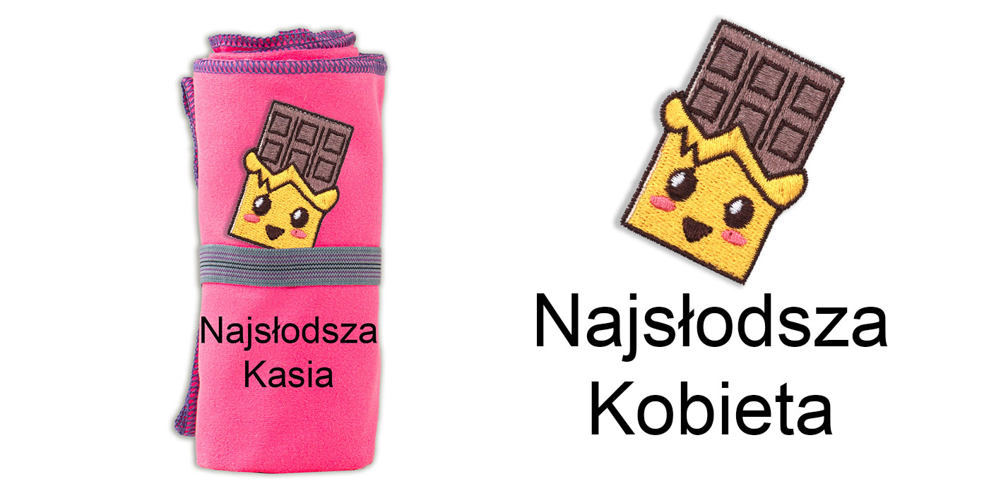 Prezent na dzień kobiet ręcznik szybkoschnący 72x130 cm