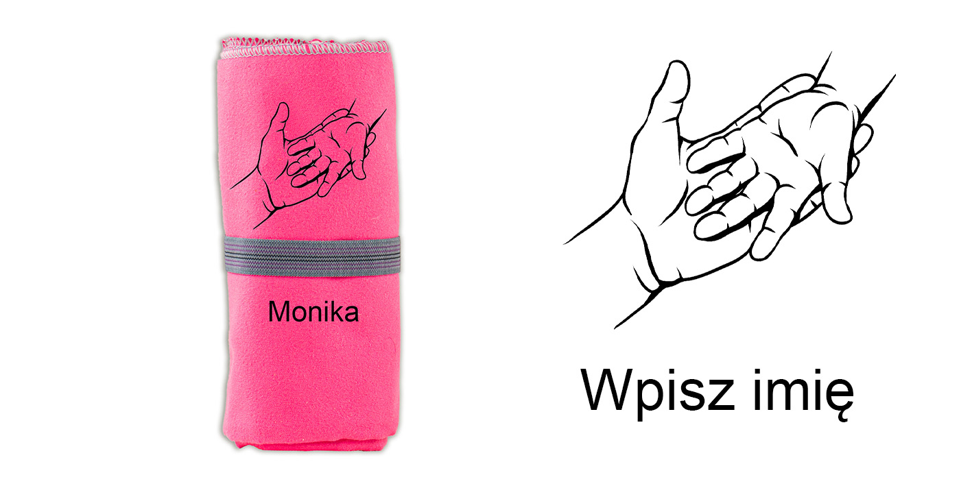 Prezent na dzień mamy ręcznik szybkoschnący 72x130 cm