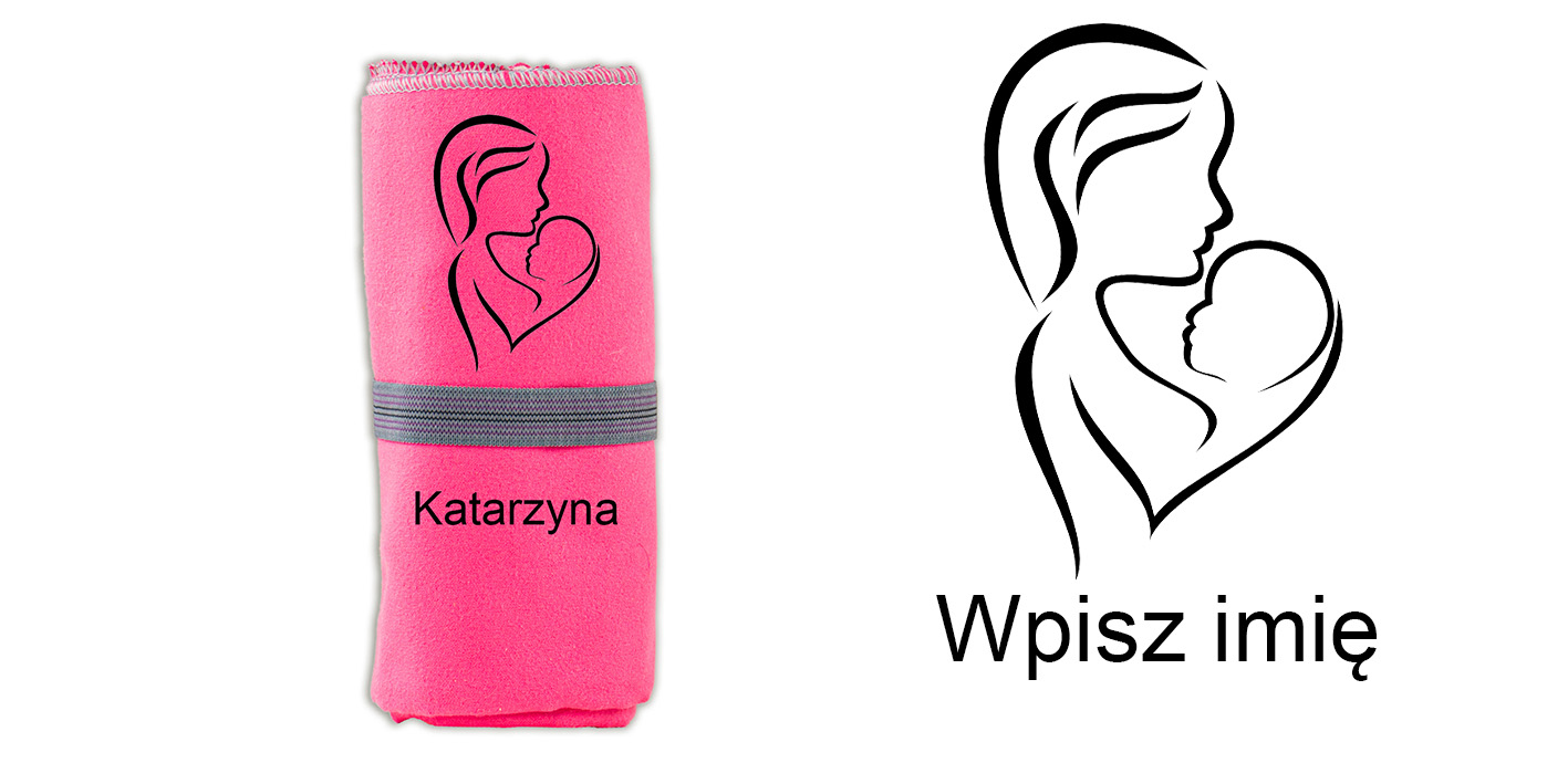 Prezent na dzień mamy ręcznik szybkoschnący 72x130 cm