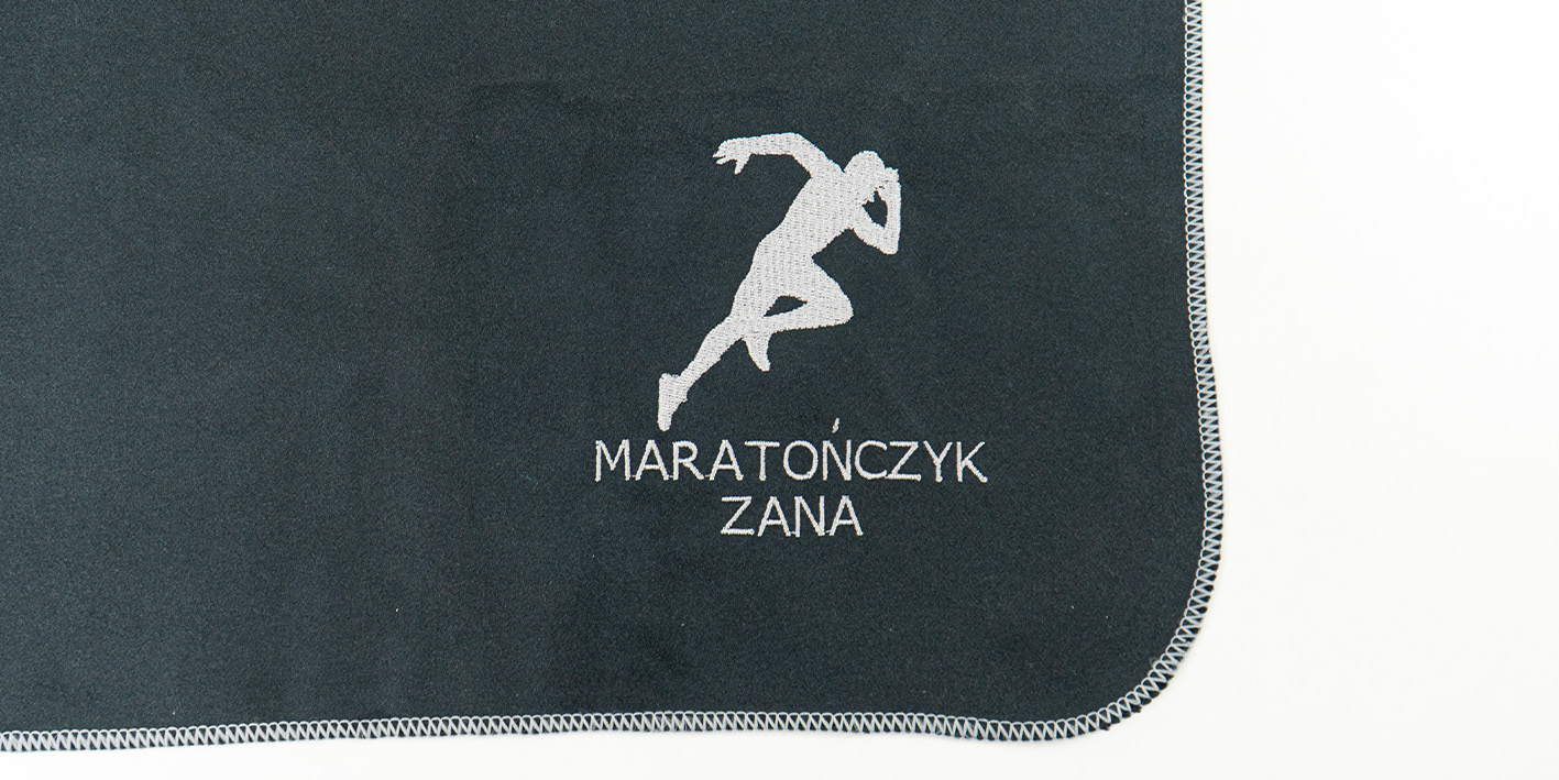 Ręcznik 72x130 prezent dla biegacza maratończyka