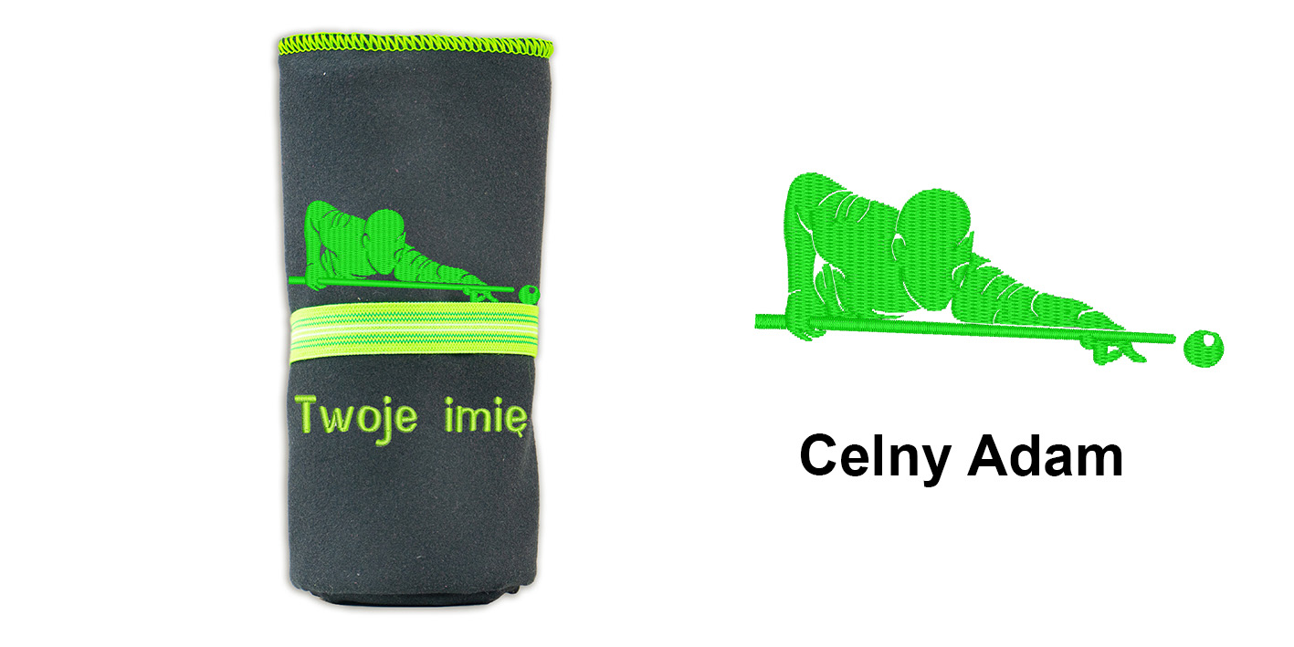 Prezent dla bilardzisty personalizowany ręcznik słodki miś