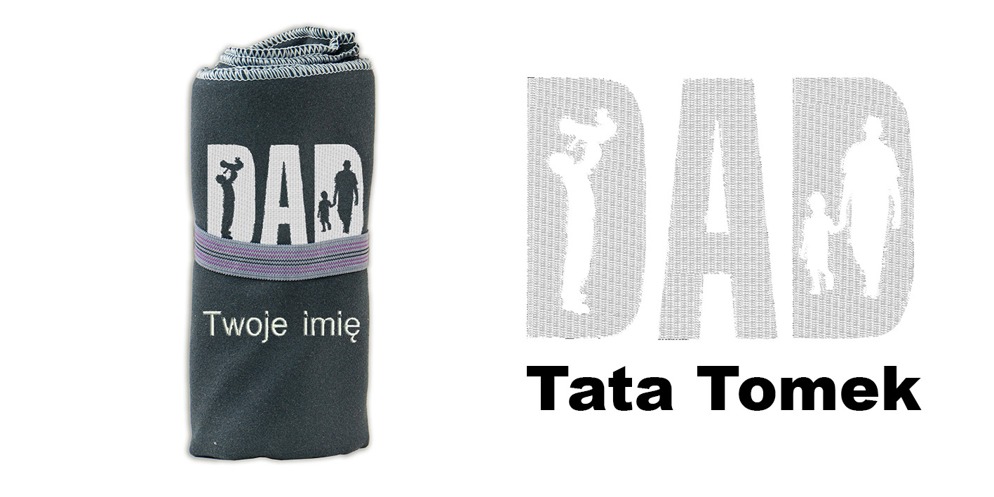Ręcznik 72x130 prezent dla taty