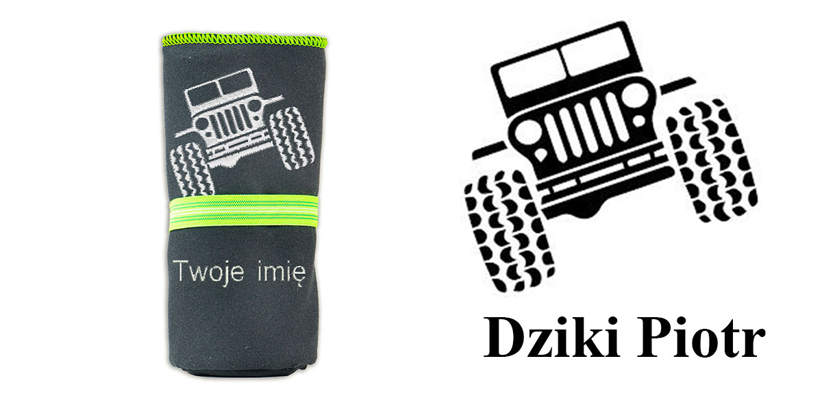 Ręcznik 72x130 prezent dla fana offroad